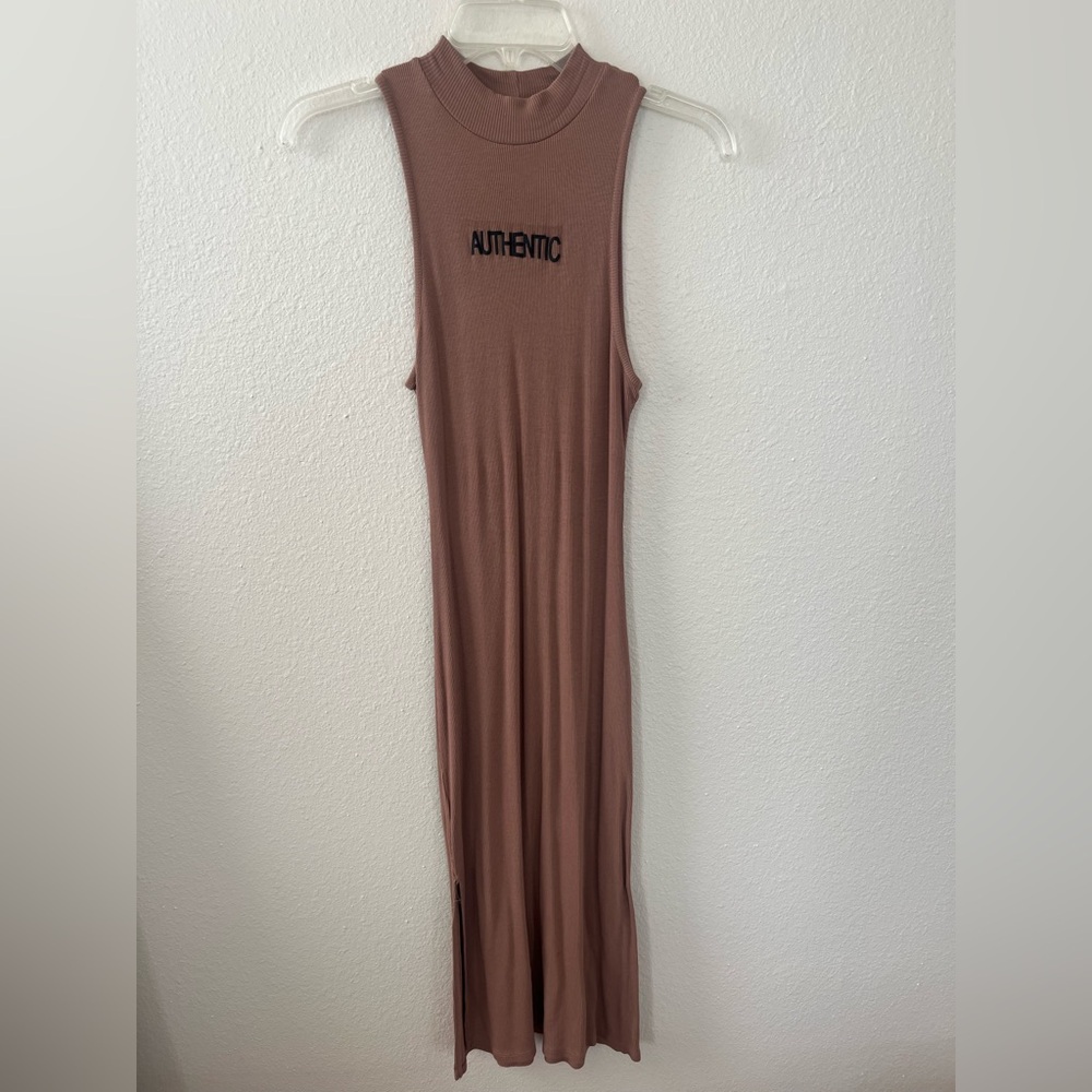 Bodycon Maxi Dress with side slits